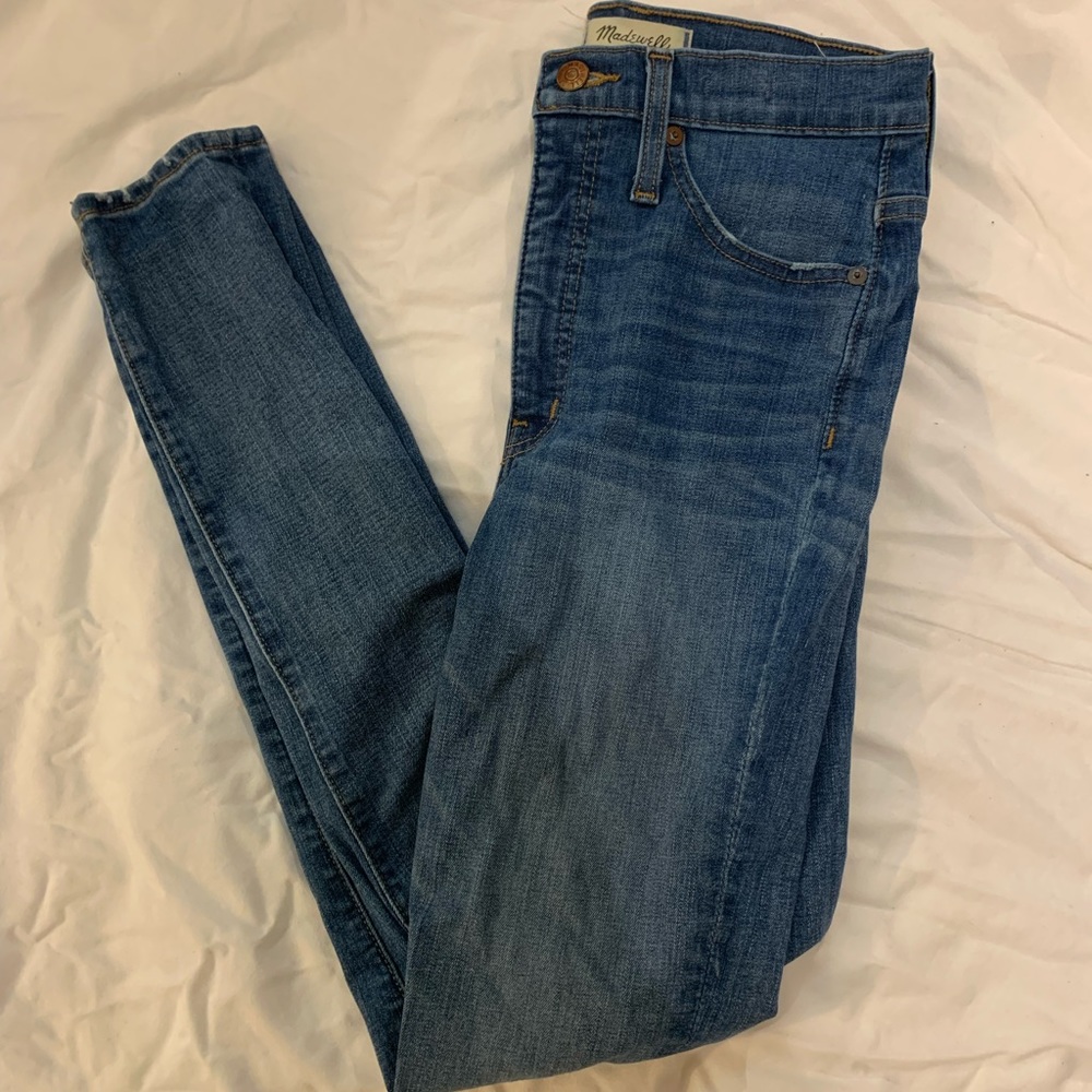 Madewell 11” High Rise Skinny Jeans